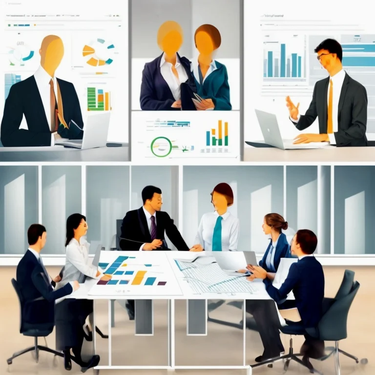 Supporter relations meeting with business data