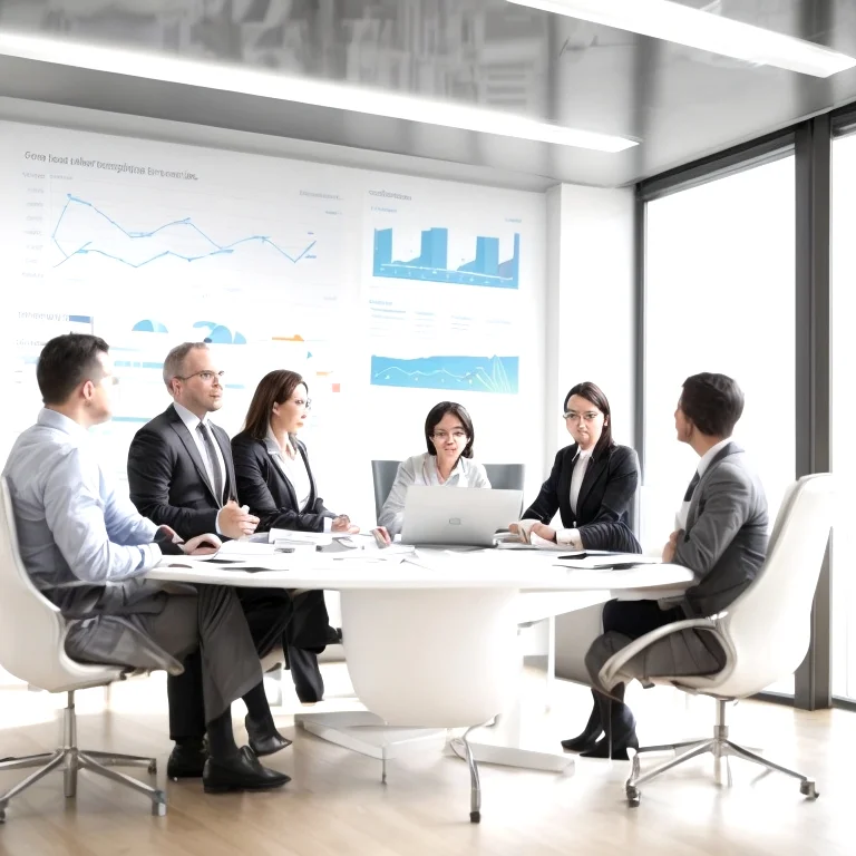 Supporter relations meeting with business data